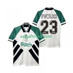 Liverpool FOWLER 23 1993 1995 Fodboldtrøjer Retro Udebanesæt Kort ærmer